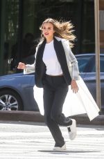JOSEPHINE SKRIVER on the Set of a Photoshoot in New York 04/05/2018