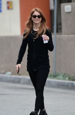 JULIANNE HOUGH Heading to a Gym in Los Angeles 04/02/2018