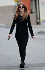 JULIANNE HOUGH Heading to a Gym in Los Angeles 04/02/2018