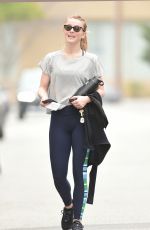 JULIANNE HOUGH Leaves a Gym in Los Angeles 04/05/2018