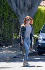 JULIANNE HOUGH Out and About in West Hollywood 04/17/2018