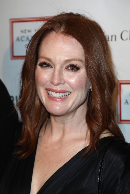 JULIANNE MOORE at 2018 TriBeCa Ball in New York 04/09/2018