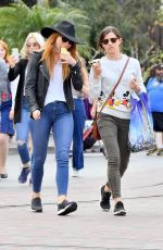 JULIANNEHOUGH at Disneyland in Anaheim 04/02/2018