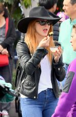 JULIANNEHOUGH at Disneyland in Anaheim 04/02/2018