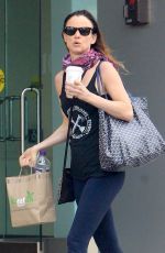 JULIETTE LEWIA at Kreation Organic Juicery in Beverly Hills 03/31/2018