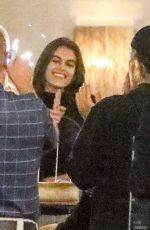 KAIA GERBER and Justin Bieber at a Friend