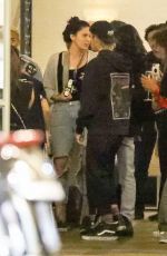 KAIA GERBER and Justin Bieber at a Friend