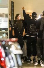 KAIA GERBER and Justin Bieber at a Friend