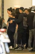 KAIA GERBER and Justin Bieber at a Friend
