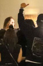KAIA GERBER and Justin Bieber at a Friend