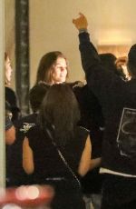 KAIA GERBER and Justin Bieber at a Friend