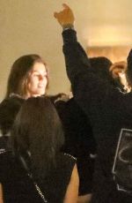 KAIA GERBER and Justin Bieber at a Friend