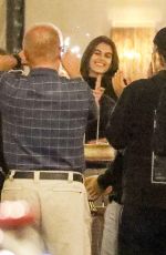 KAIA GERBER and Justin Bieber at a Friend