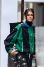 KAIA GERBER Arrives at Chanel Office in Paris 04/03/2018