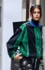 KAIA GERBER Arrives at Chanel Office in Paris 04/03/2018