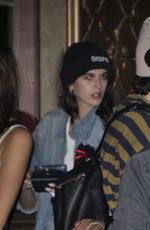 KAIA GERBER Arrives at Madison Beer Concert in Los Angeles 04/26/2018