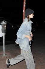 KAIA GERBER Arrives at Madison Beer Concert in Los Angeles 04/26/2018