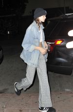 KAIA GERBER Arrives at Madison Beer Concert in Los Angeles 04/26/2018