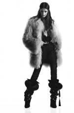 KAIA GERBER for Saint Laurent Pre-fall 2018 Campaign