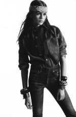 KAIA GERBER for Saint Laurent Pre-fall 2018 Campaign