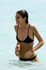 KAIA GERBER in Bikini at a Beach in Miami 03/31/2018