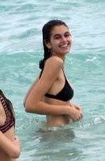 KAIA GERBER in Bikini at a Beach in Miami 03/31/2018