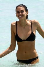 KAIA GERBER in Bikini at a Beach in Miami 03/31/2018