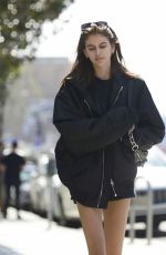 KAIA GERBER Leaves Tocaya Organica in West Hollywood 04/20/2018