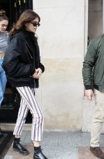 KAIA GERBER Out and About in Paris 04/05/2018