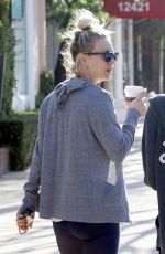 KALEY CUOCO Leaves a Gym in Studio City 04/11/2018