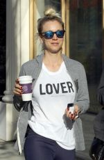 KALEY CUOCO Leaves a Gym in Studio City 04/11/2018