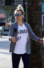 KALEY CUOCO Leaves a Gym in Studio City 04/11/2018