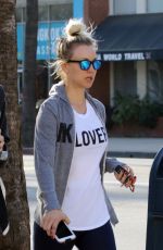 KALEY CUOCO Leaves a Gym in Studio City 04/11/2018