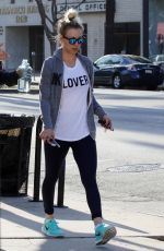 KALEY CUOCO Leaves a Gym in Studio City 04/11/2018