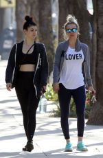 KALEY CUOCO Leaves a Gym in Studio City 04/11/2018