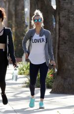 KALEY CUOCO Leaves a Gym in Studio City 04/11/2018