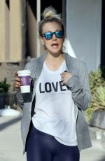 KALEY CUOCO Leaves a Gym in Studio City 04/11/2018