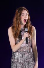 KAREN GILLAN at Avengers: Infinity War Fan Event in Singapore 04/16/2018