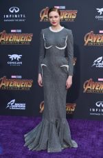 KAREN GILLAN at Avengers: Infinity War Premiere in Los Angeles 04/23/2018