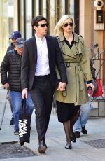 KARLIE KLOSS and Joshua Kushner Out in New York 04/01/2018