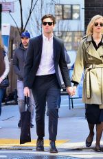 KARLIE KLOSS and Joshua Kushner Out in New York 04/01/2018
