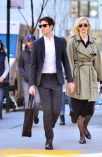 KARLIE KLOSS and Joshua Kushner Out in New York 04/01/2018
