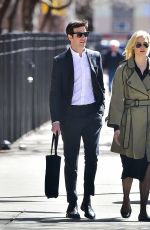 KARLIE KLOSS and Joshua Kushner Out in New York 04/01/2018