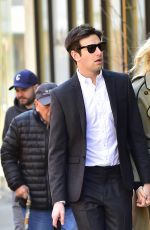KARLIE KLOSS and Joshua Kushner Out in New York 04/01/2018