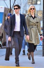 KARLIE KLOSS and Joshua Kushner Out in New York 04/01/2018