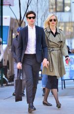 KARLIE KLOSS and Joshua Kushner Out in New York 04/01/2018