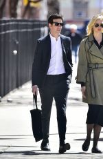 KARLIE KLOSS and Joshua Kushner Out in New York 04/01/2018