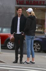 KARLIE KLOSS and Joshua Kushner Out in New York 04/07/2018