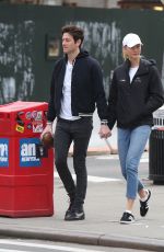 KARLIE KLOSS and Joshua Kushner Out in New York 04/07/2018