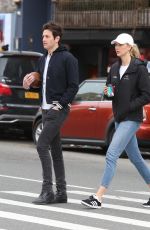 KARLIE KLOSS and Joshua Kushner Out in New York 04/07/2018